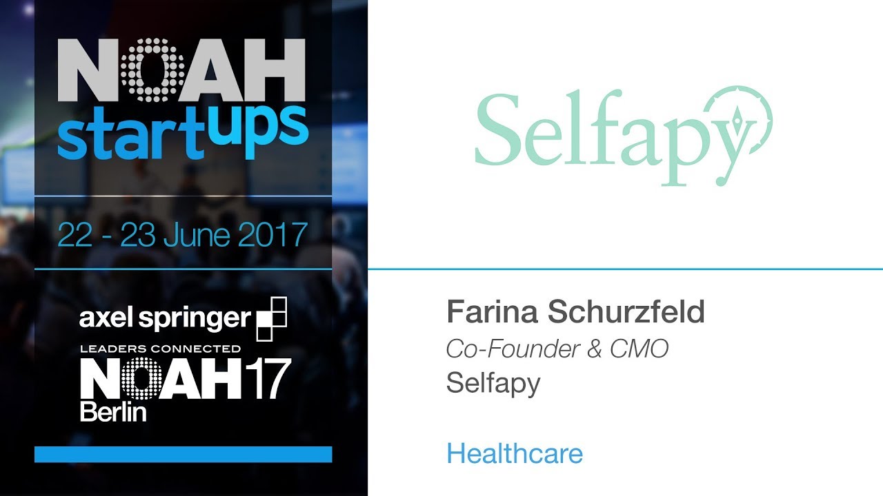 Selfapy - NOAH17 Berlin Startups