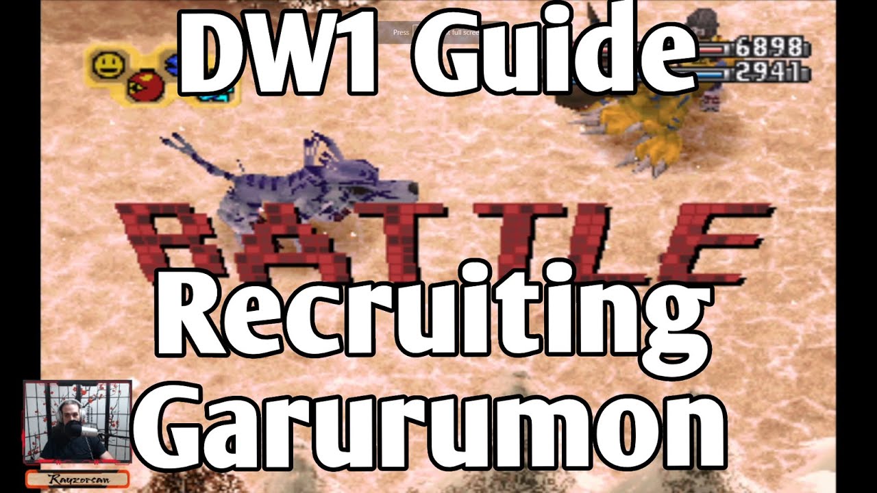 Digimon World 1 Playthrough Part 42 - Recruiting Garurumon