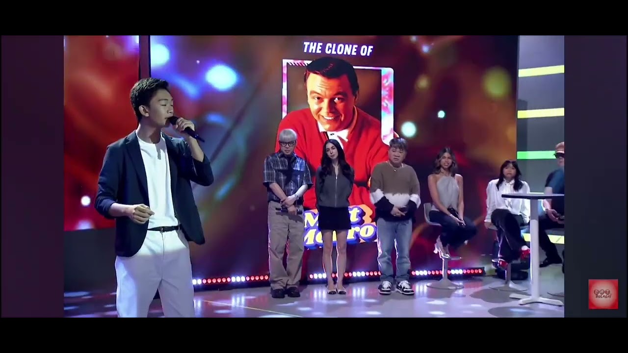 Rouelle Cariño The clone of Matt Monro  and the rest of Grand Champion Finalist of The Clones