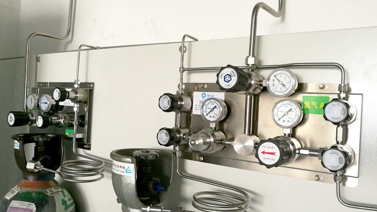 semi automatic changeover pressure regulator