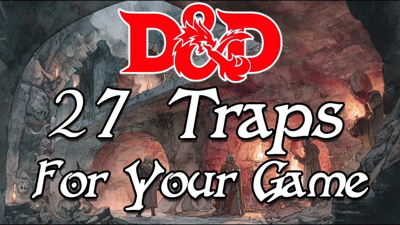 27 безумных ловушек для D&D, которые нужны каждому мастеру подземелий.