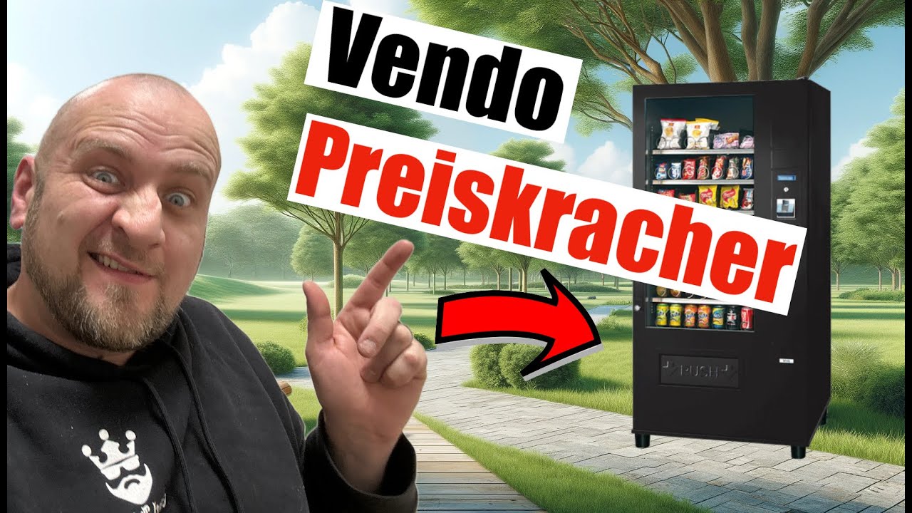 Der billigste Vendo Snackautomat aller Zeiten mit Kühlung Onkel Kramer Vending Friday