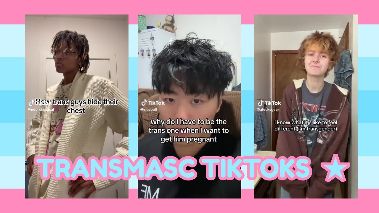 transmasc tiktoks for extra cool dudes ⋆˚꩜｡