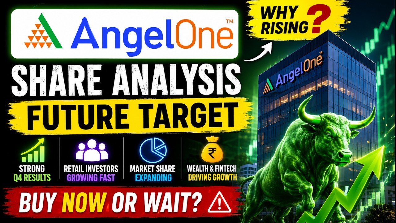 Angel One Share Analysis 2026 | Why Stock is Rising? Future Target ₹500+ or More?
