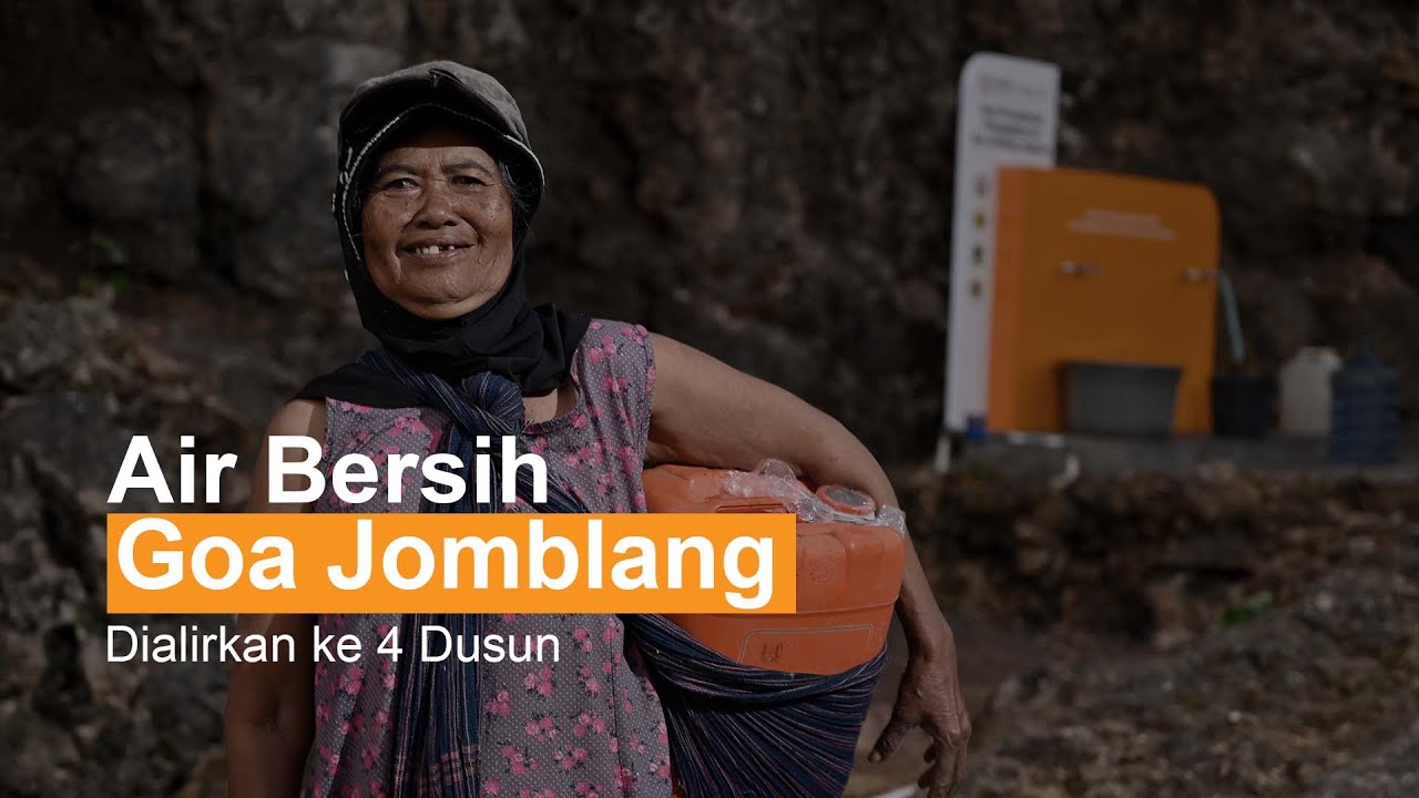 4 Dusun di Desa Gendayakan Dialiri Air Bersih dari Goa Jomblang