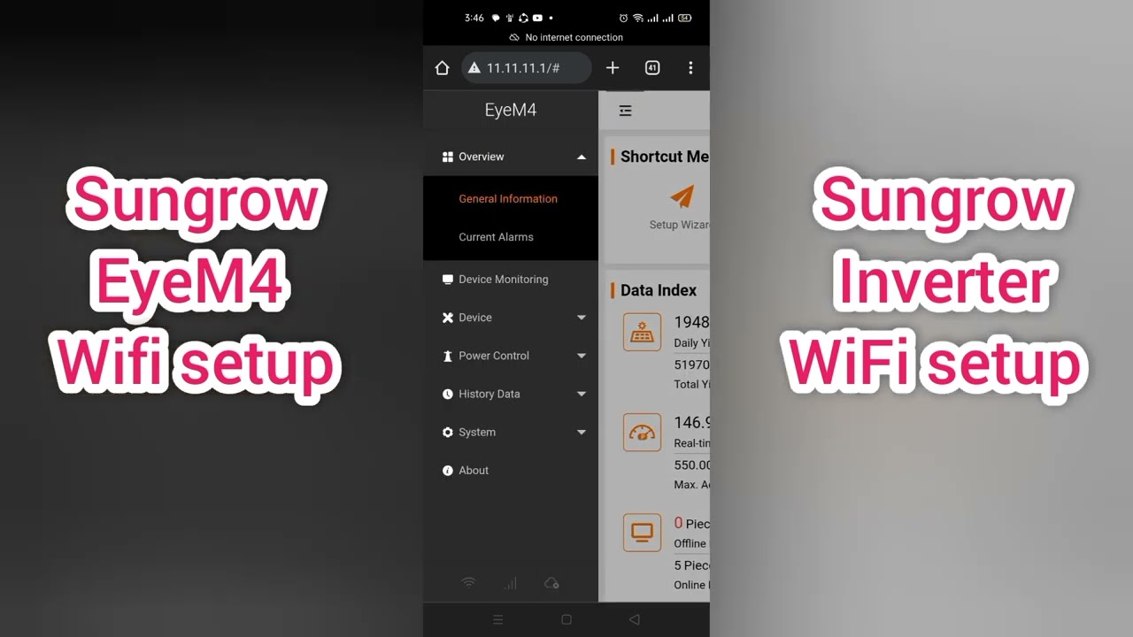 Sungrow Inverter WiFi setup