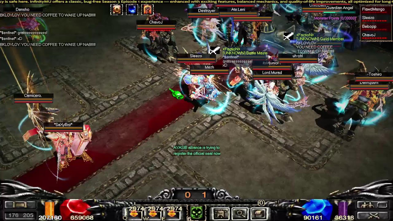 InfinityMU Castle Siege February 28 - 2026 | MU Online | Season 3