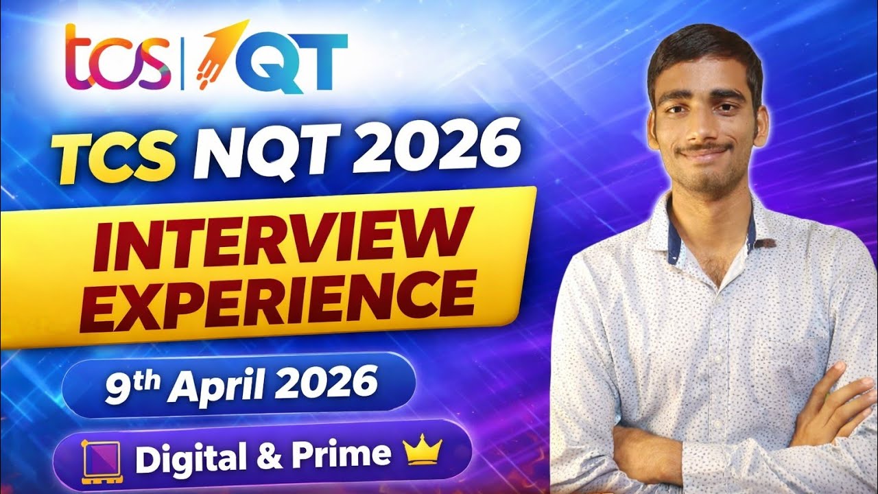 TCS NQT 2026 | Real Interview Experience 😳 Digital & Prime | Tough Questions