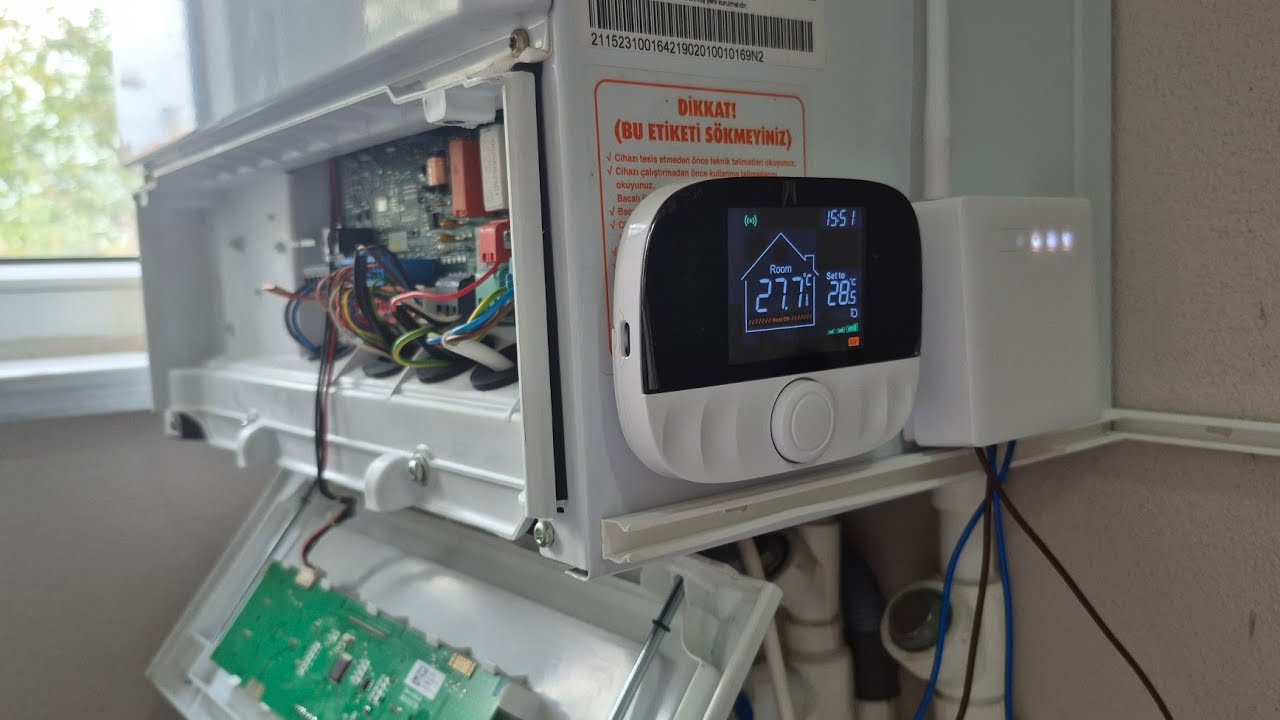 Kombi termostatı bağlantısı / Novato 
