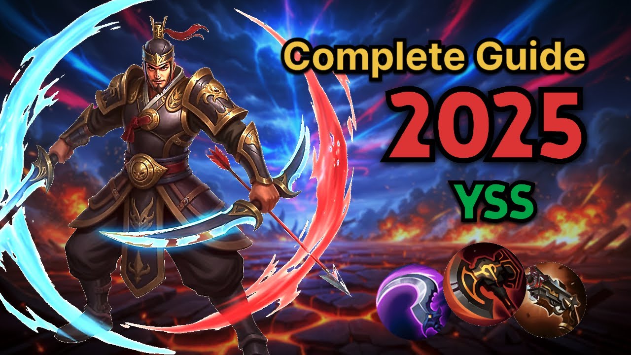 2025 Yi Sun-Shin Complete Guide | Skills, Build, Emblems & Pro Gameplay Tips (yss)