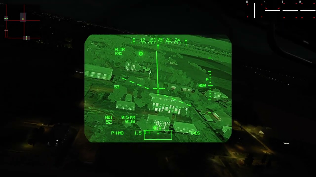 AH-64D Pitch Attitudes and NVS Techniques