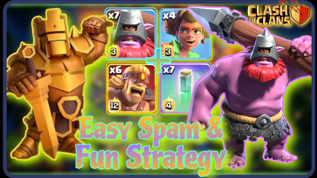 NO Fireball Need. RC Charge & Thrower & Root Rider Easy To Play This Way. Easy Spam Strategy. Army 👇