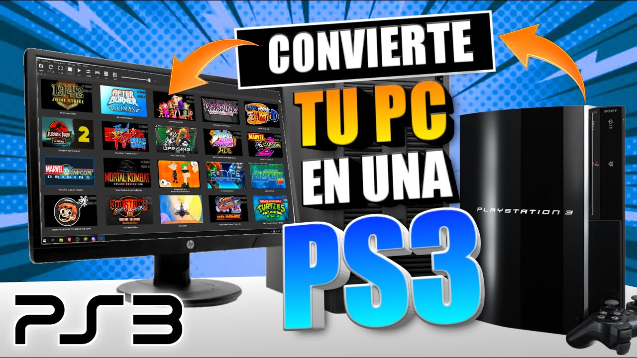CONVIERTE TU PC EN UNA PS3!! 🚨NUEVO EMULADOR DE PS3 PARA PC 2025 || Nuevo Emulador *PS3*