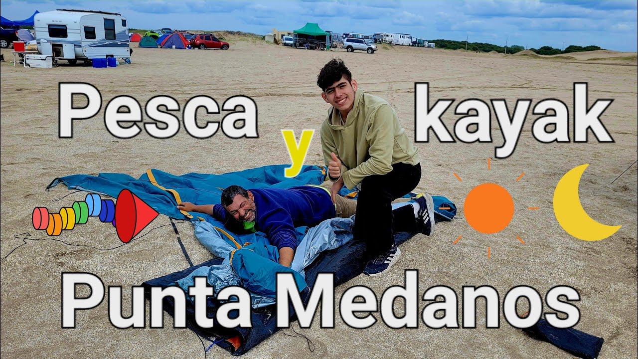 Pesca y acampe en Punta Medanos