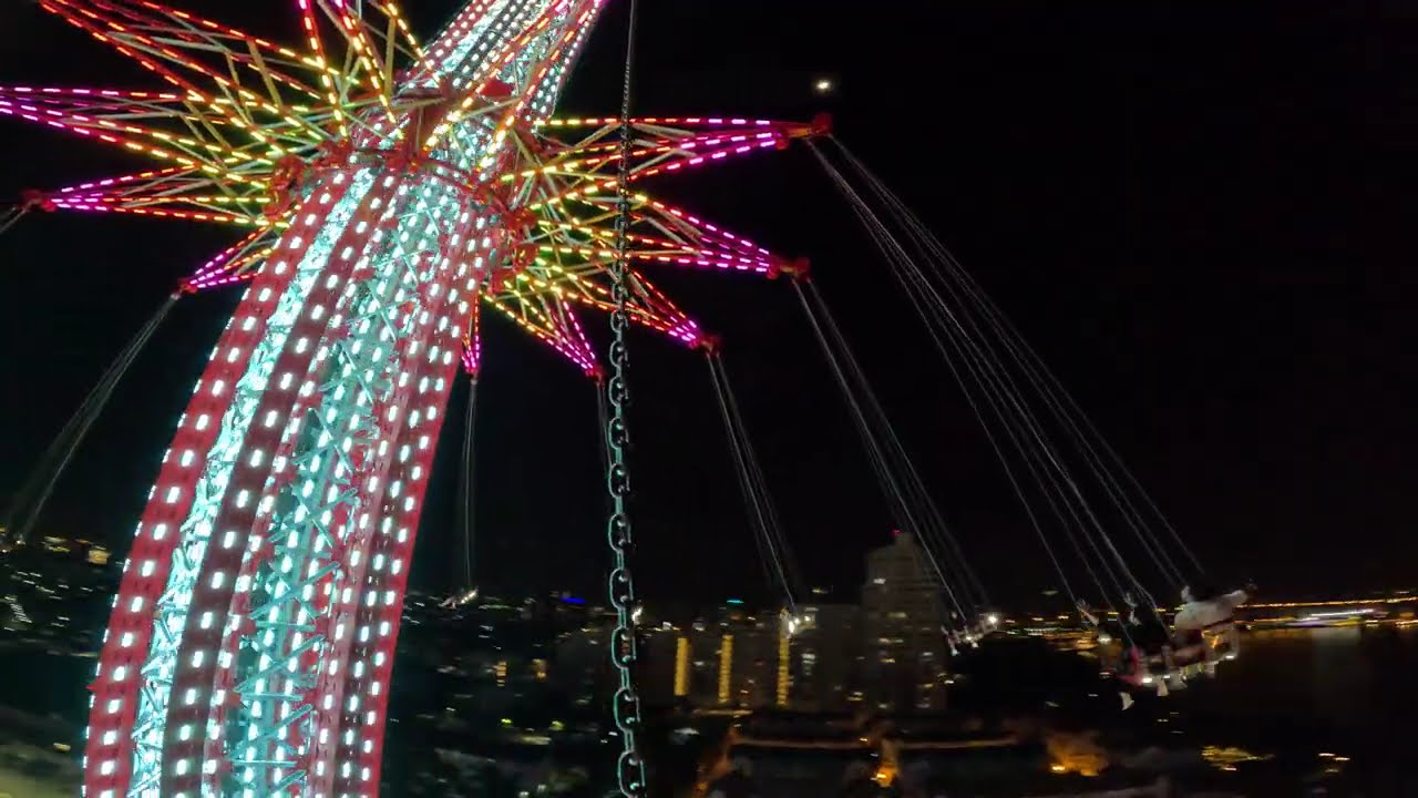 SkyFlyers: Wings of Garudapterus POV 2025 | Asiatique the Riverfront | Funtime - Starflyer 135 m.