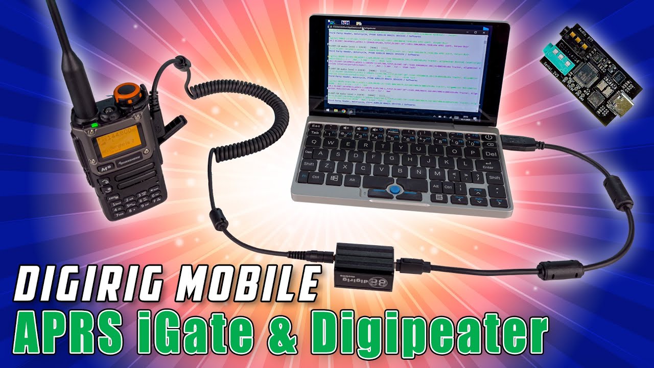 DigiRig Mobile 🎵 APRS iGate & Digipeater per Handfunkger&auml;t