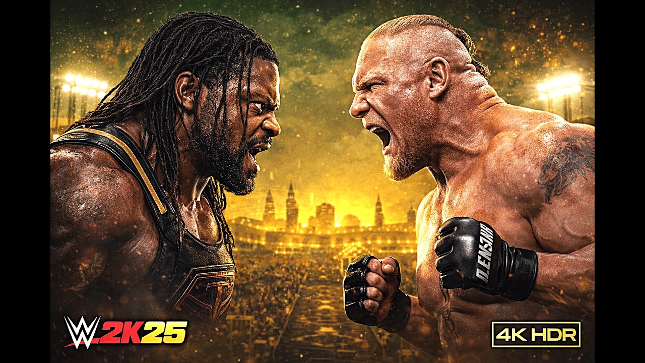 OBA FEMI '26 VS BROCK LESNAR [BLOOD MATCH] [4K60P]