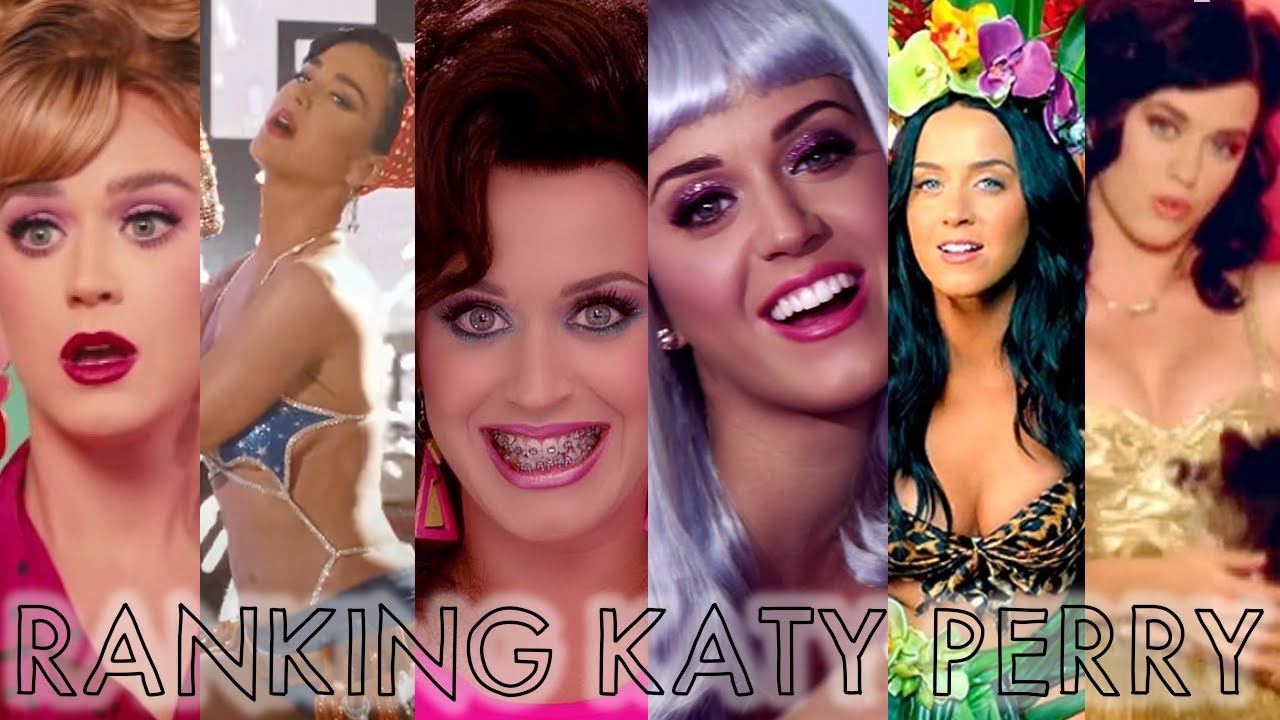 RANKING every KATY PERRY music video.