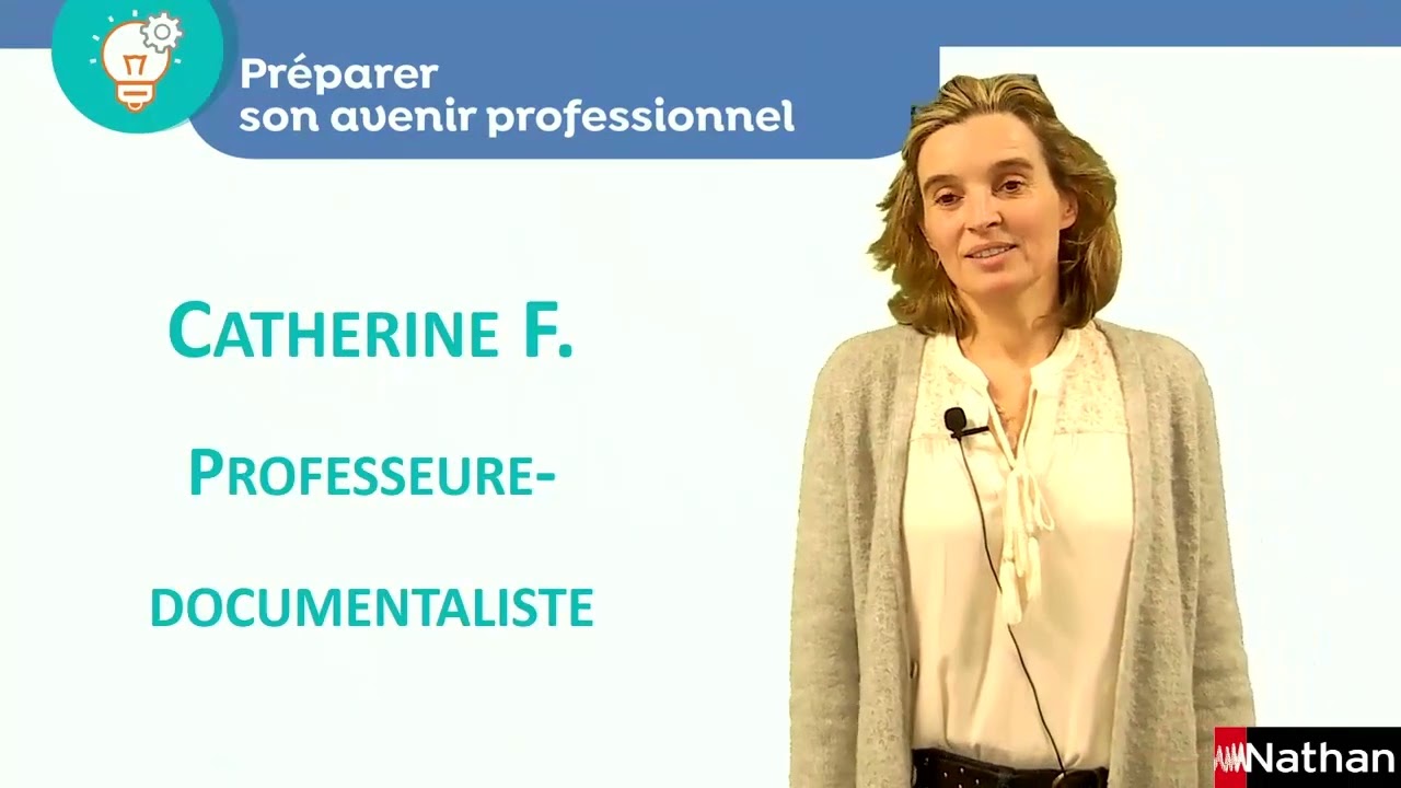 Orientation : Interview de Catherine, Professeure-Documentaliste