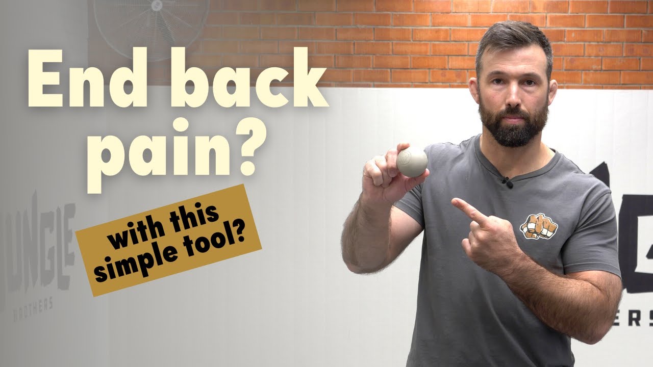How To Fix Your Sore Lower Back with Massage Ball | Simple BJJ Maintenance