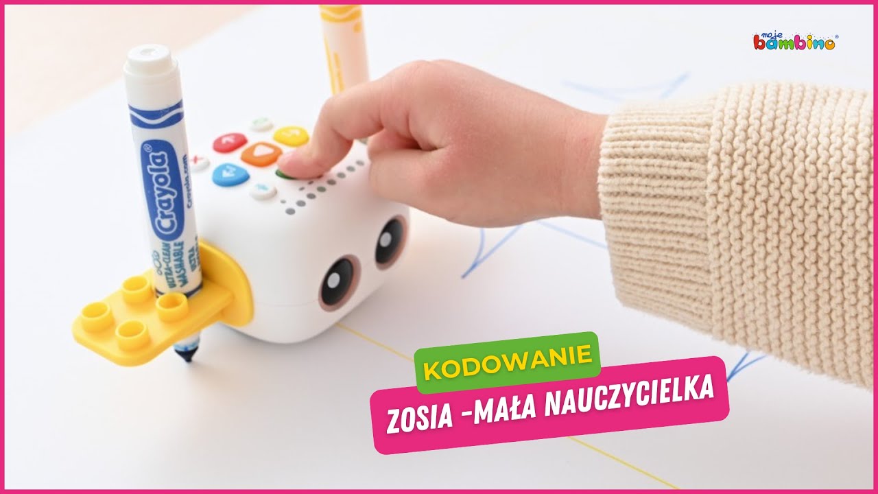 Zosia interaktywny robot edukacyjny - kodowanie dla przedszkolaka