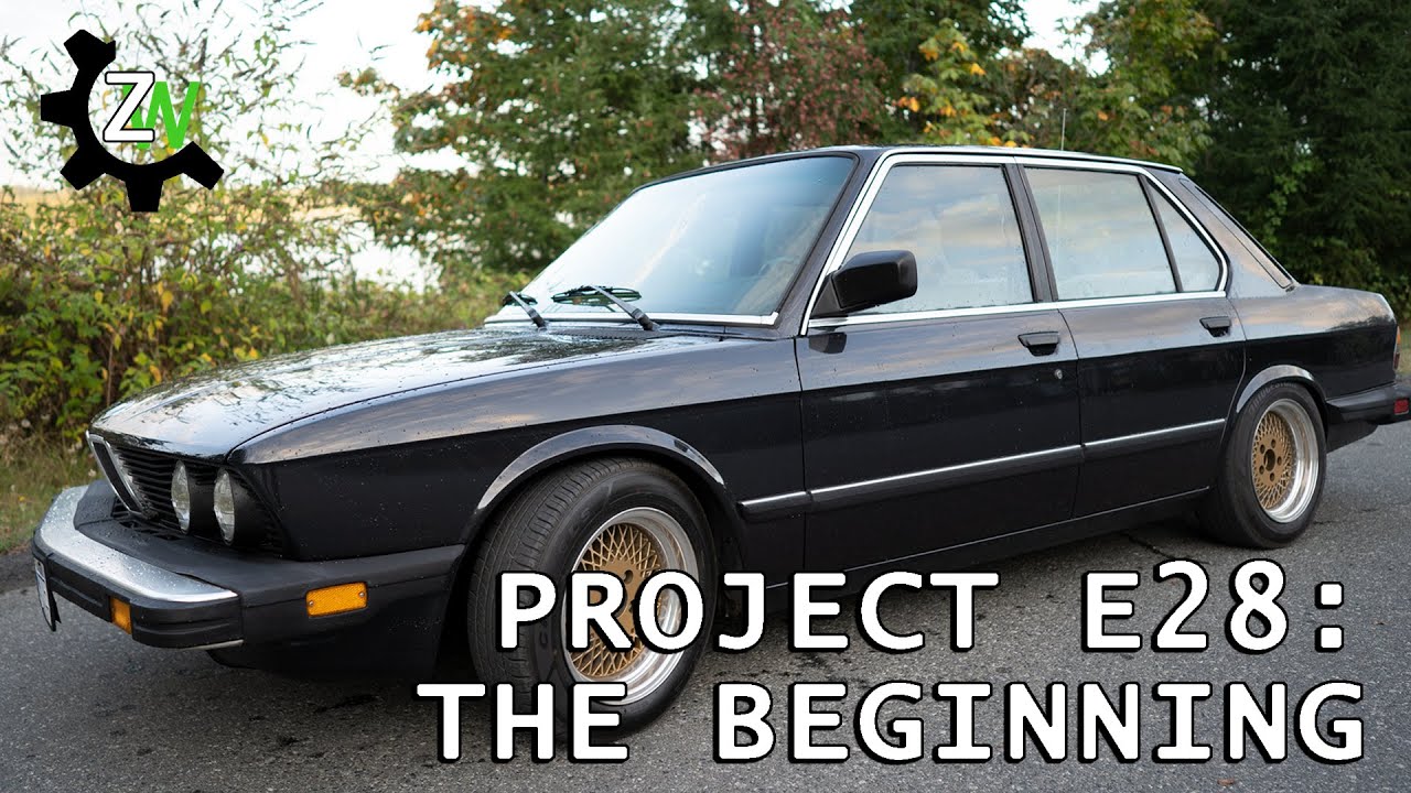 BMW E28 Project - The Beginning of the 528e Restomod