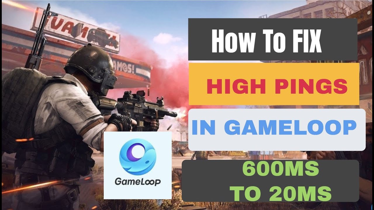 How to Fix High Ping in Gameloop pubg mobile Emulator