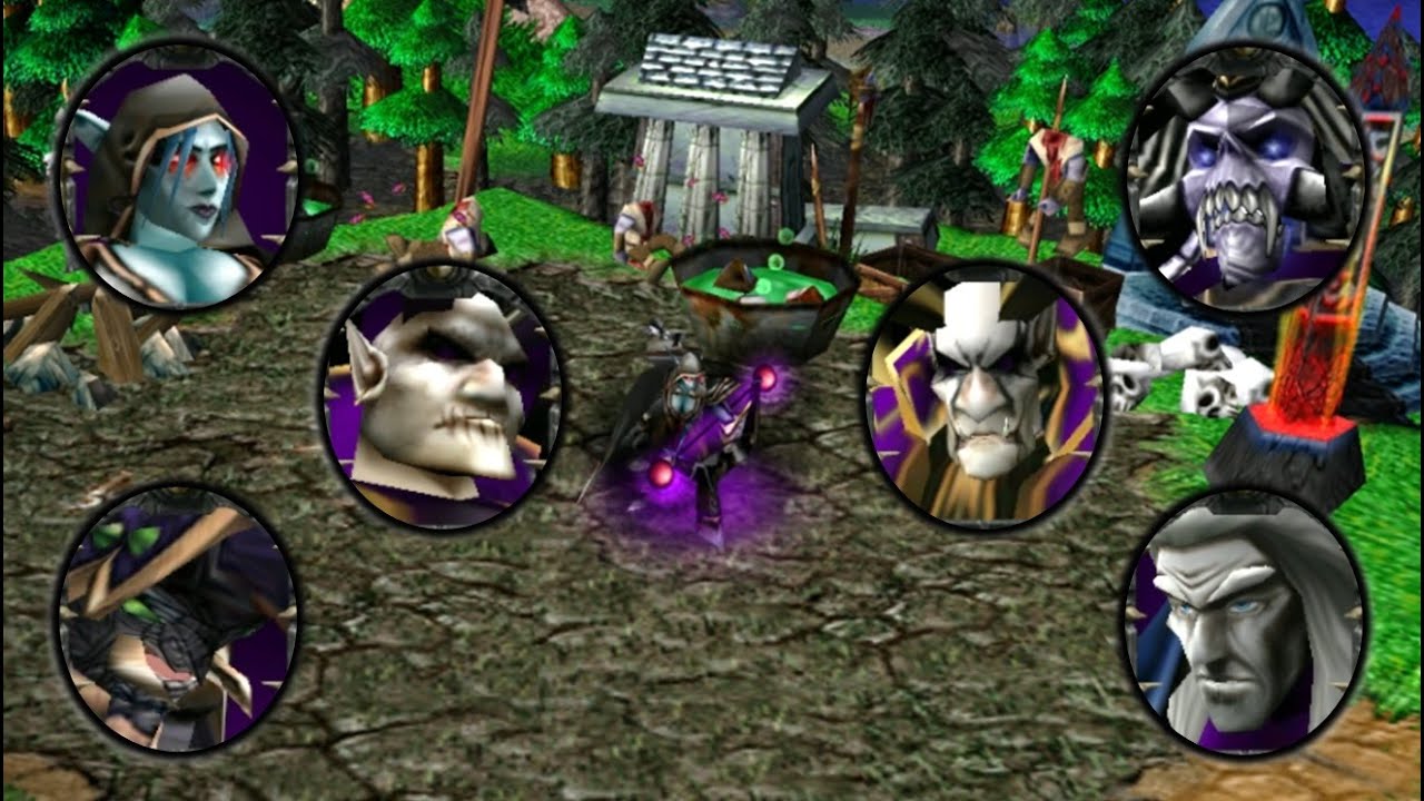 WARCRAFT III Todos los Diálogos Raza MUERTOS VIVIENTES (HEROES)