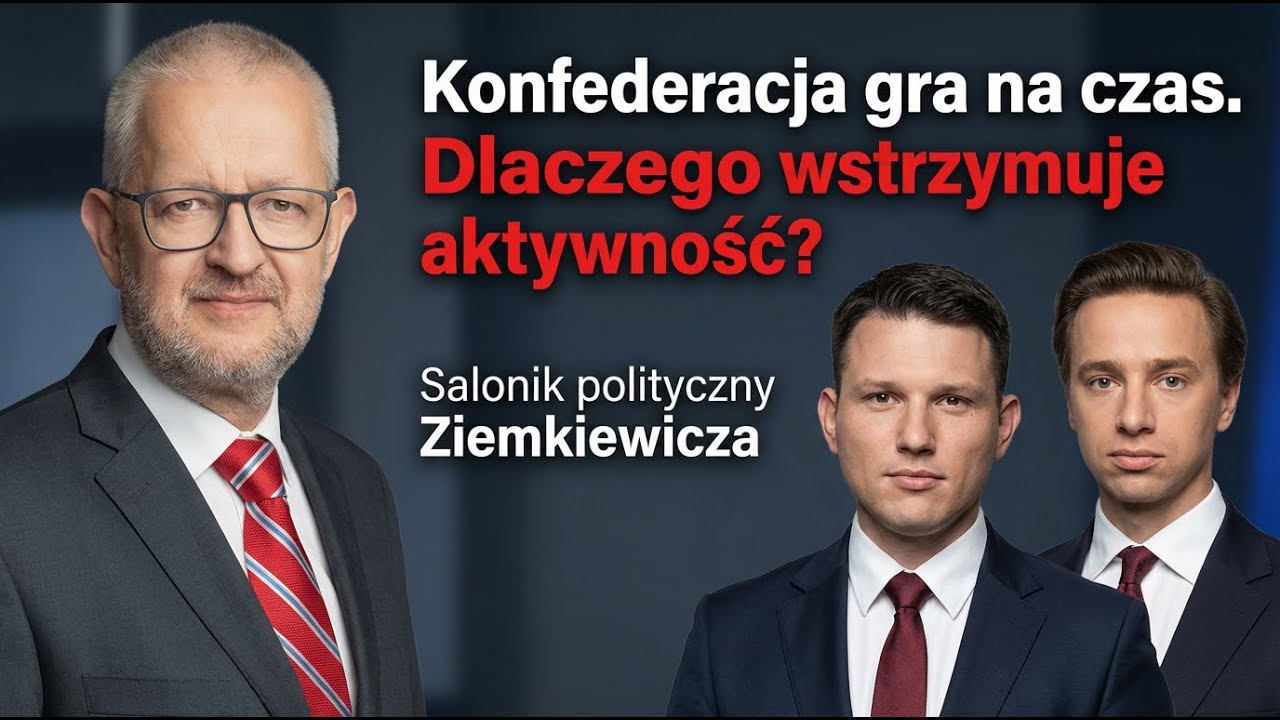 Konfederacja gra na czas. Dlaczego wstrzymuje aktywność? | Salonik polityczny Ziemkiewicza 3/3