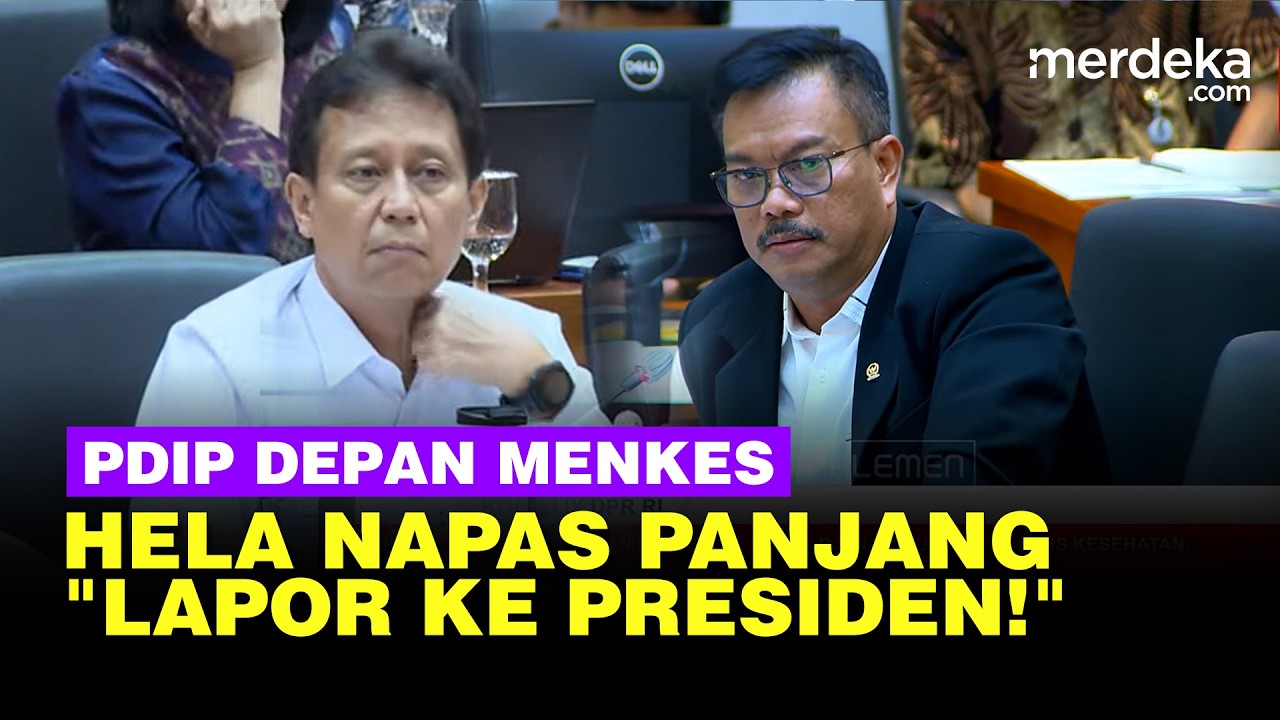 Komisi IX PDIP Hela Napas Panjang Depan Menkes Budi Semprot DJSN: Lapor ke Presiden!
