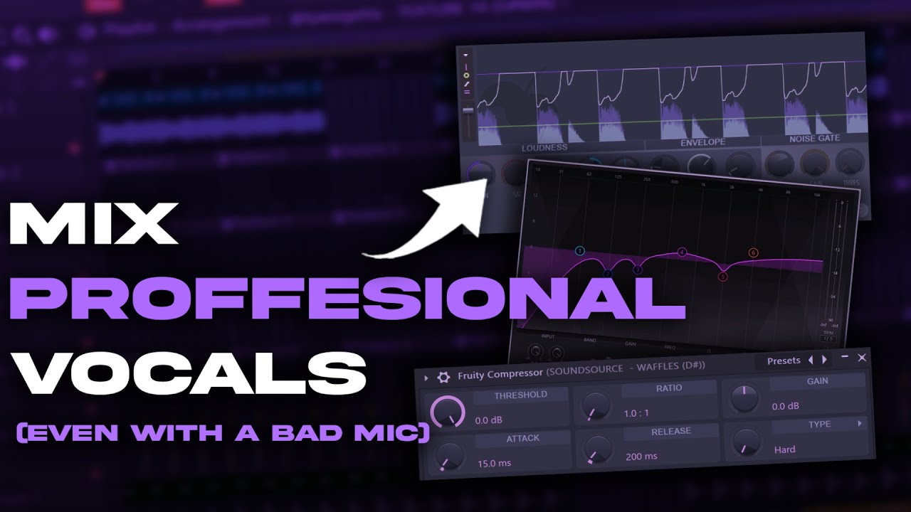 How To Make Your Vocals Sound PROFESSIONAL (even with a bad mic) | FL Studio Tutorial