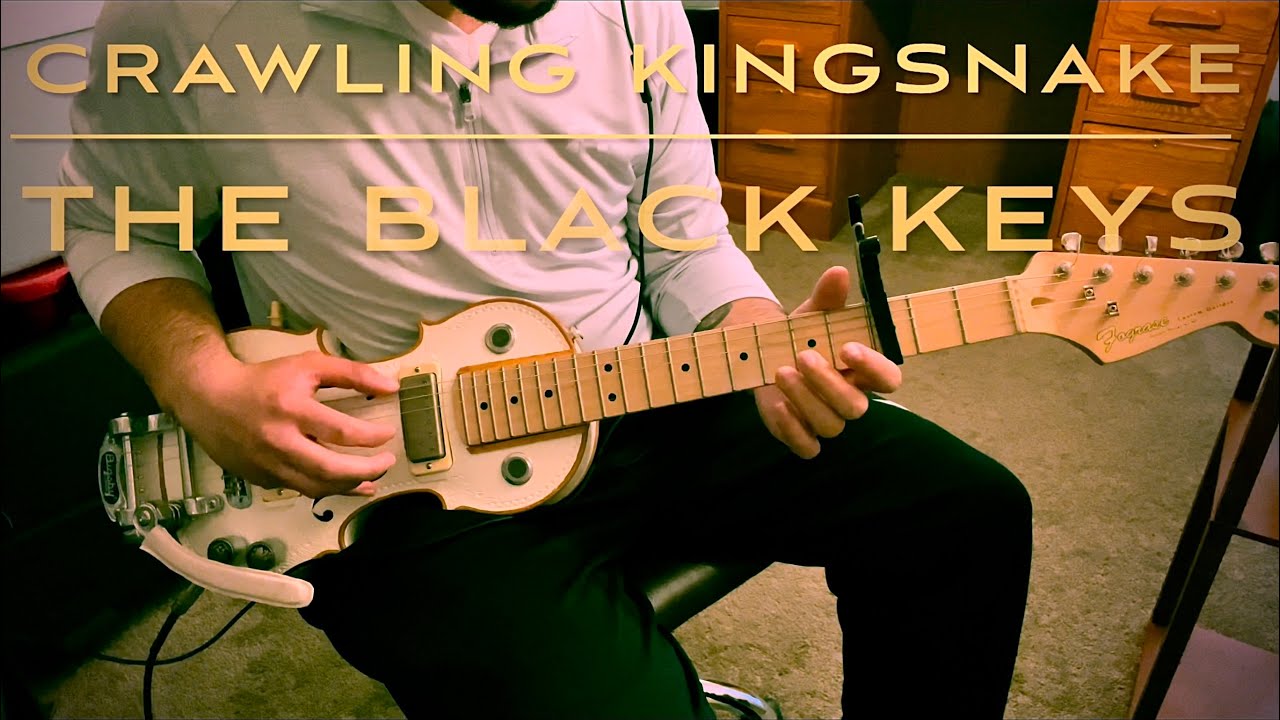 How to play Crawling Kingsnake by The Black Keys on guitar - fingerstyle blues lesson