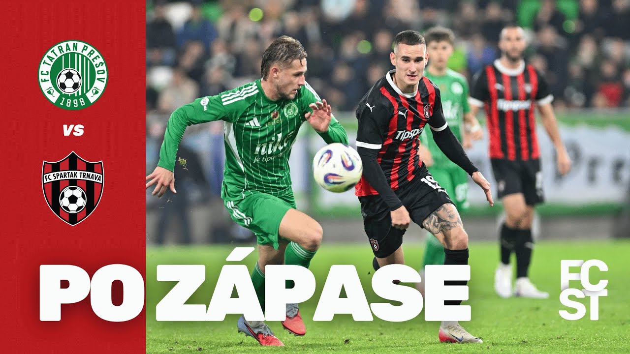 HIGHLIGHTS | FC Tatran Pre&scaron;ov 2:1 FC Spartak Trnava (2:1)
