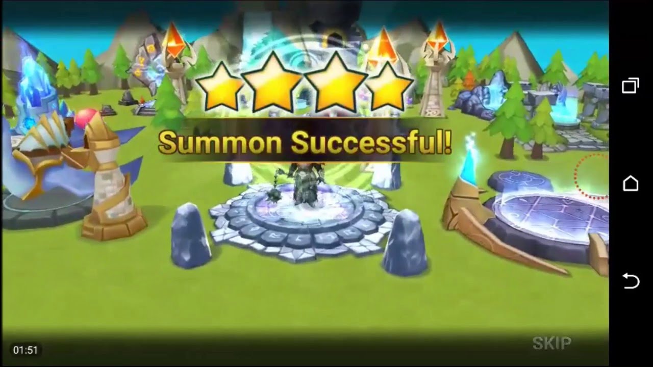 Summoners War: Mass Summoning 50+ Mystical Scrolls