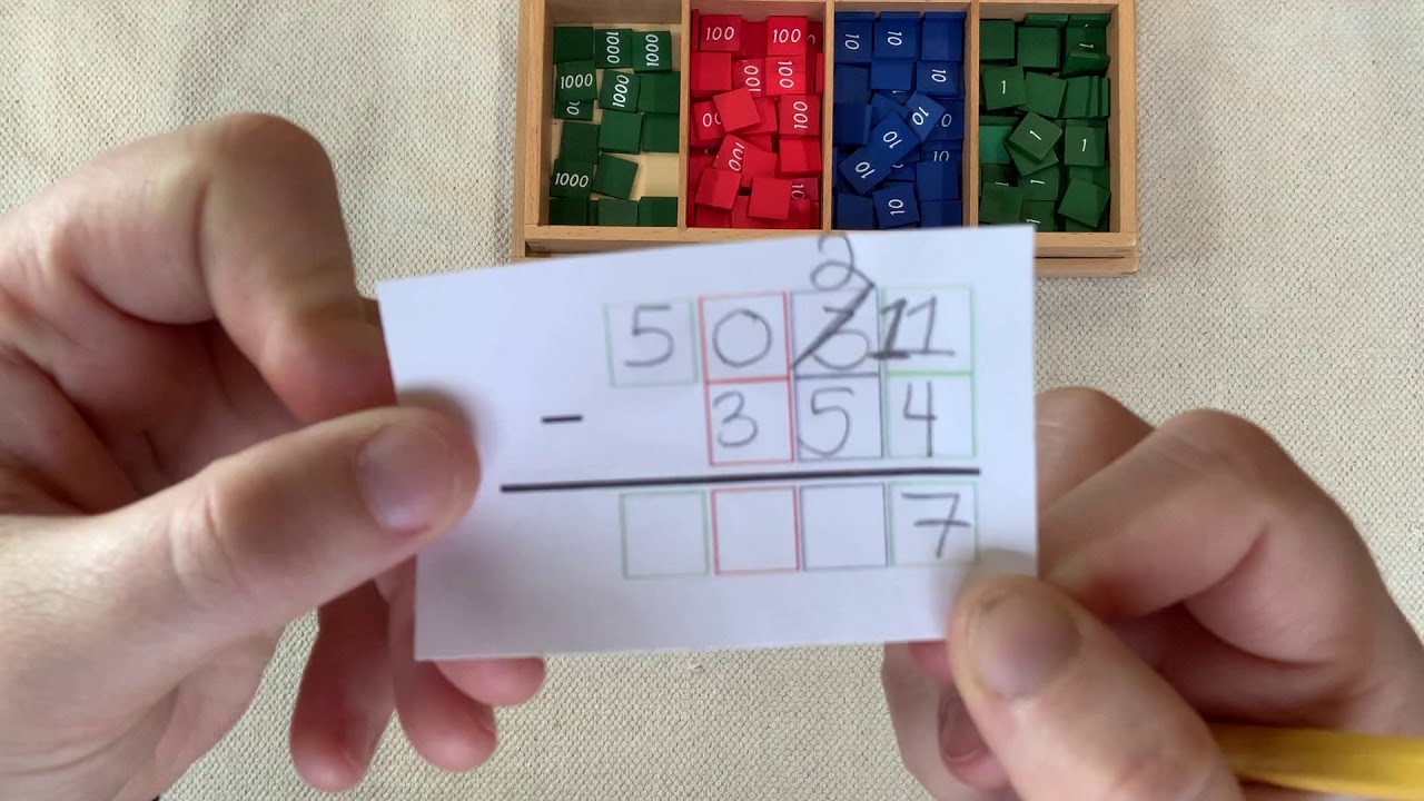 Stamp Game: Subtraction