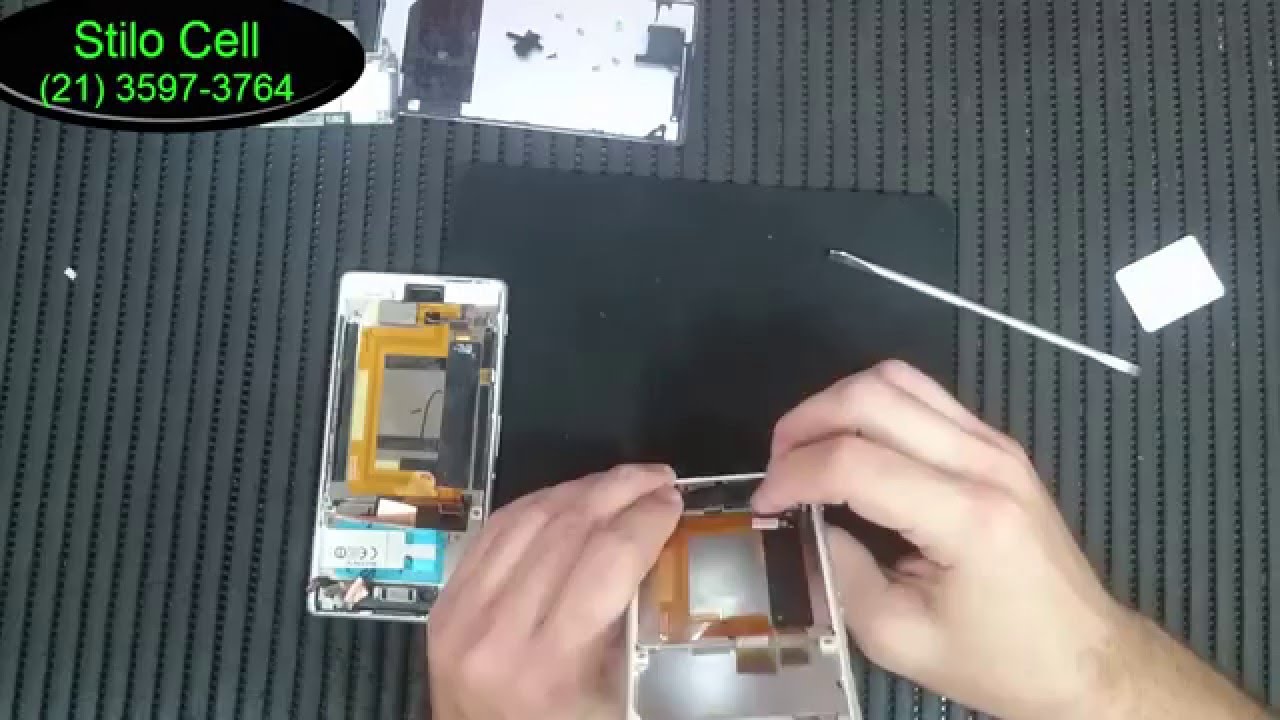 M4 Xperia como desmontar (como abrir)