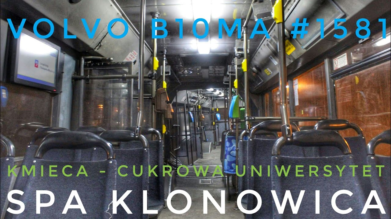 [WNĘTRZE] SPA Klonowica - Linia 60 - Volvo B10MA #1581 [*]