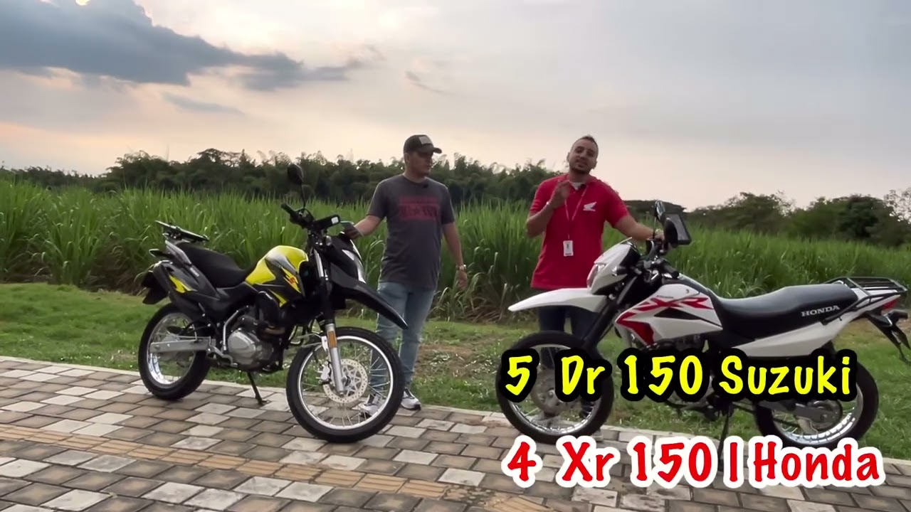 SUZUKI DR150 VS HONDA XR150