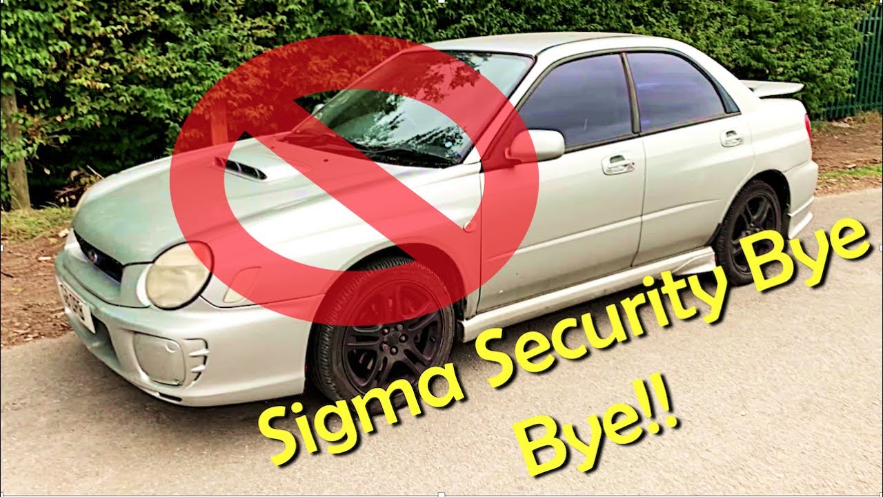 Removing Subaru Impreza WRX Security System (Sigma) Part 1