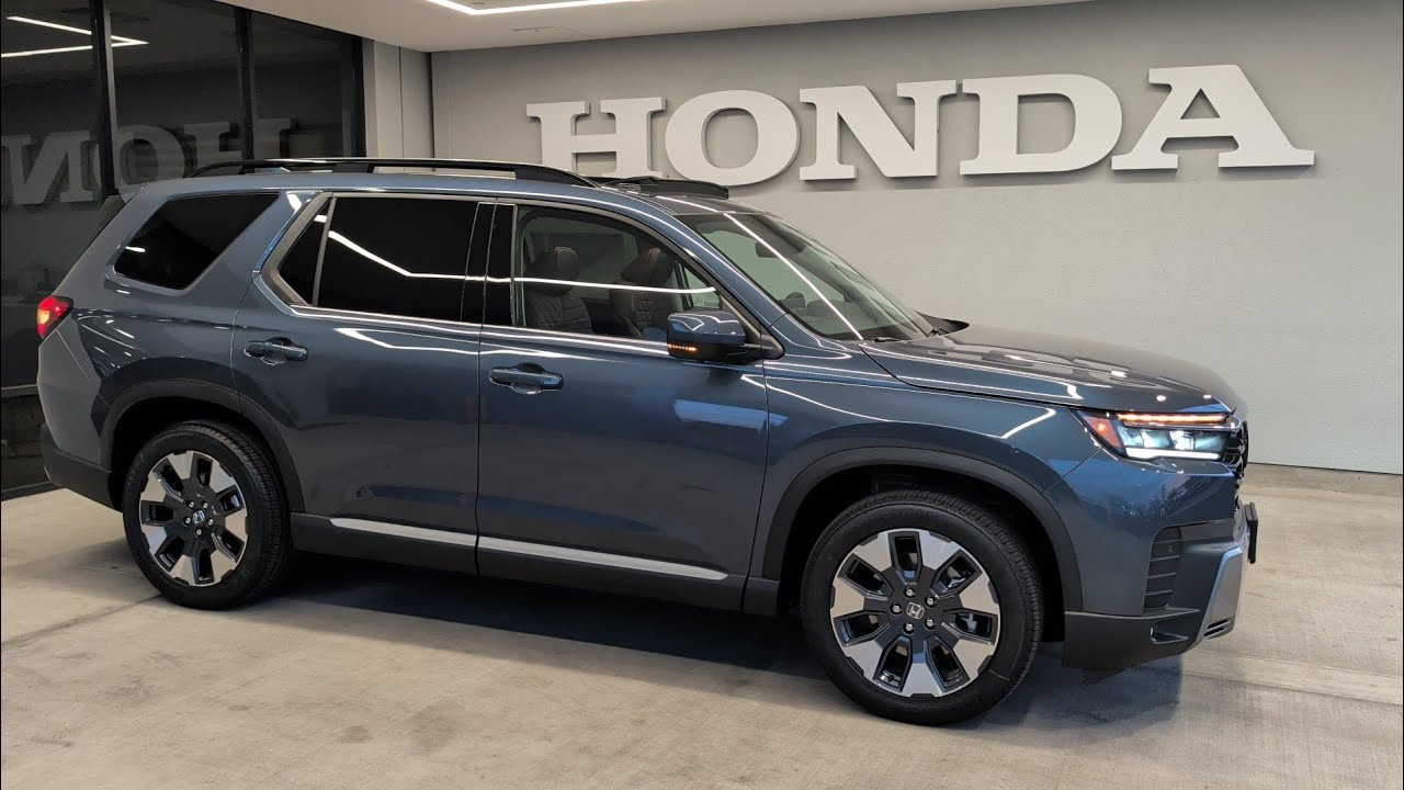 2026 Honda Pilot Elite AWD Smoke Blue Pearl