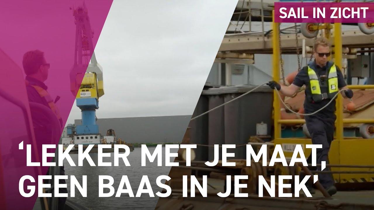 Dankzij vletterlieden kunnen zeeschepen veilig aan- en afmeren - Sail in Zicht