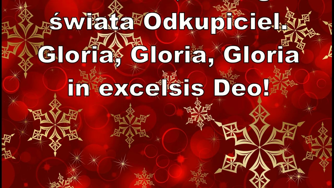 Gdy Się Chrystus Rodzi   Kolęda Karaoke