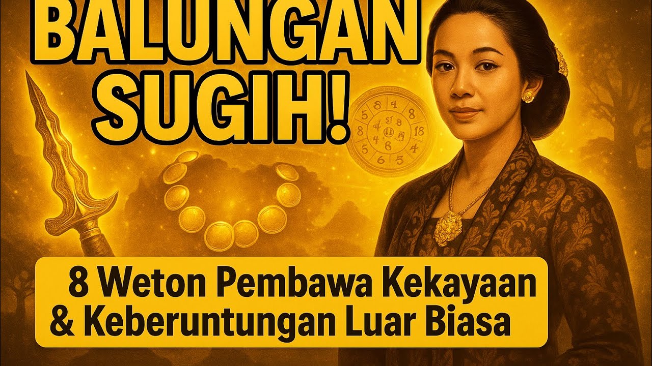 TAKDIR KAYA‼️ 8 Weton Balungan Sugih yang Sulit Miskin