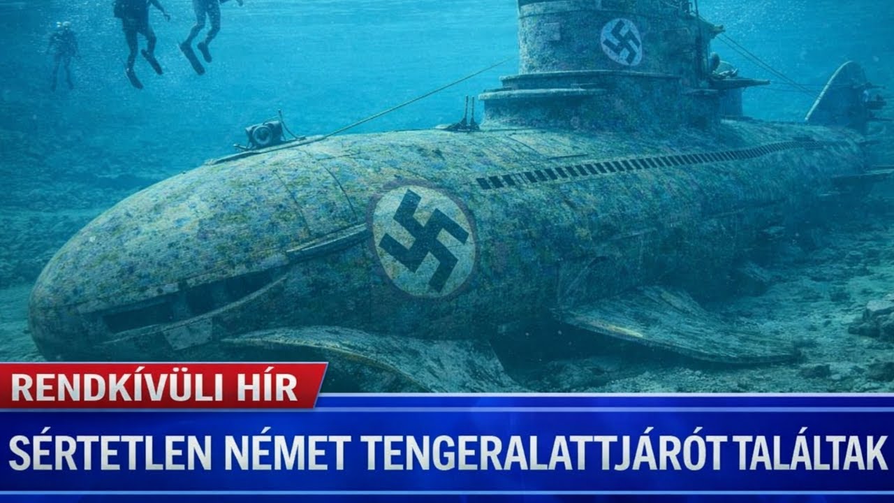 Búvárok Találtak Elsüllyedt Náci Tengeralattjárót:Amit Bent Találtak, Cáfolja az Egész Történelmet