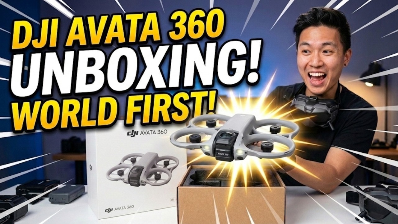 Утечки информации о новой модели DJI Avata 360 раскрывают о возможности замены объективов и значи...