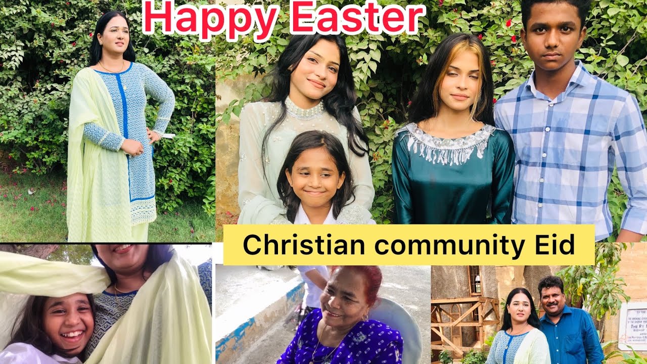 How Christian Community Celebrate Their Eid in Pakistan || Easter Vlog !!!!