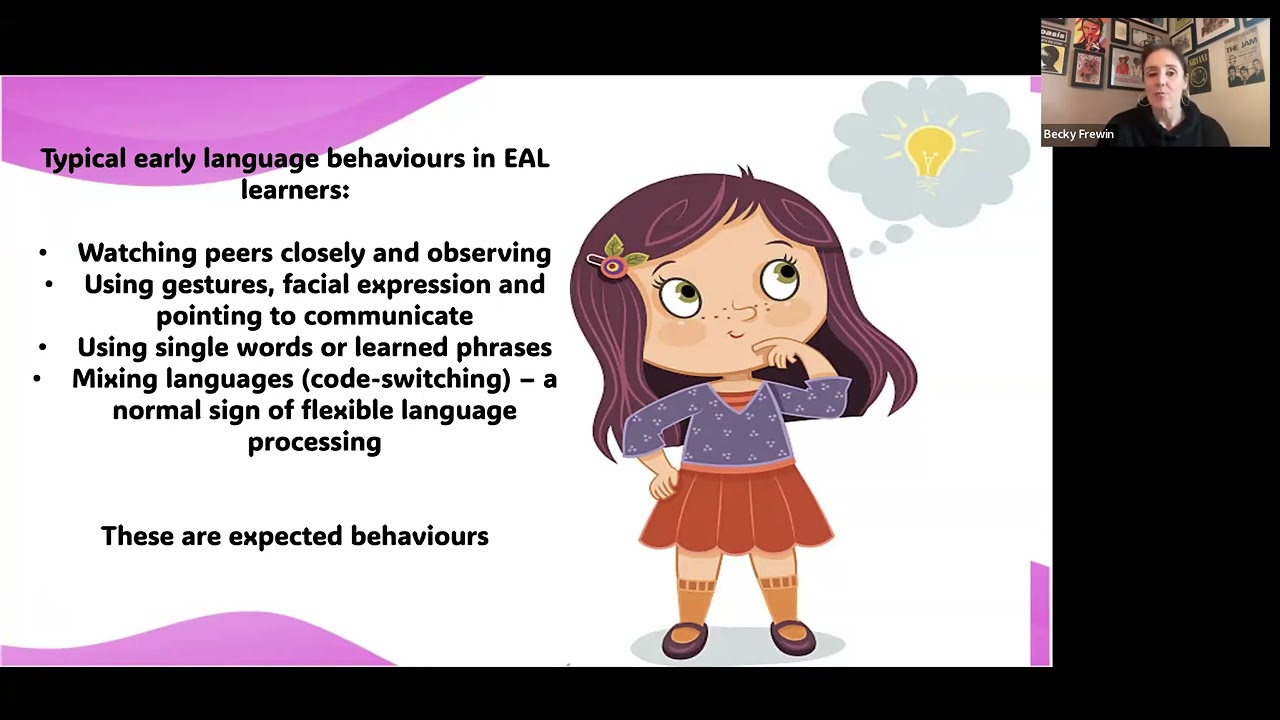 SPEECH BITES # 4 - your 5 minute fix of language tips! English as an Additional Language