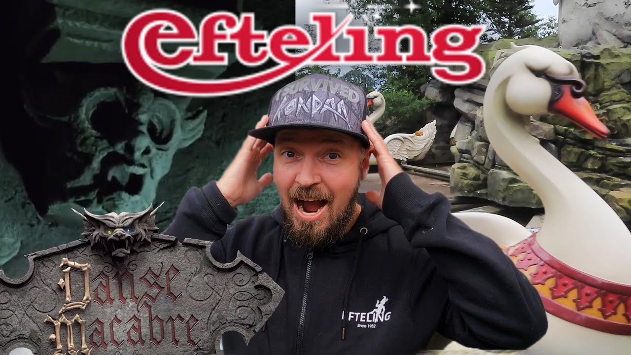 ENGE BEELDEN IN DANSE MACABRE! 🦇 EN EFTELING SPROOKJE WORDT NA 4 JAAR WEER COMPLEET! 🦢