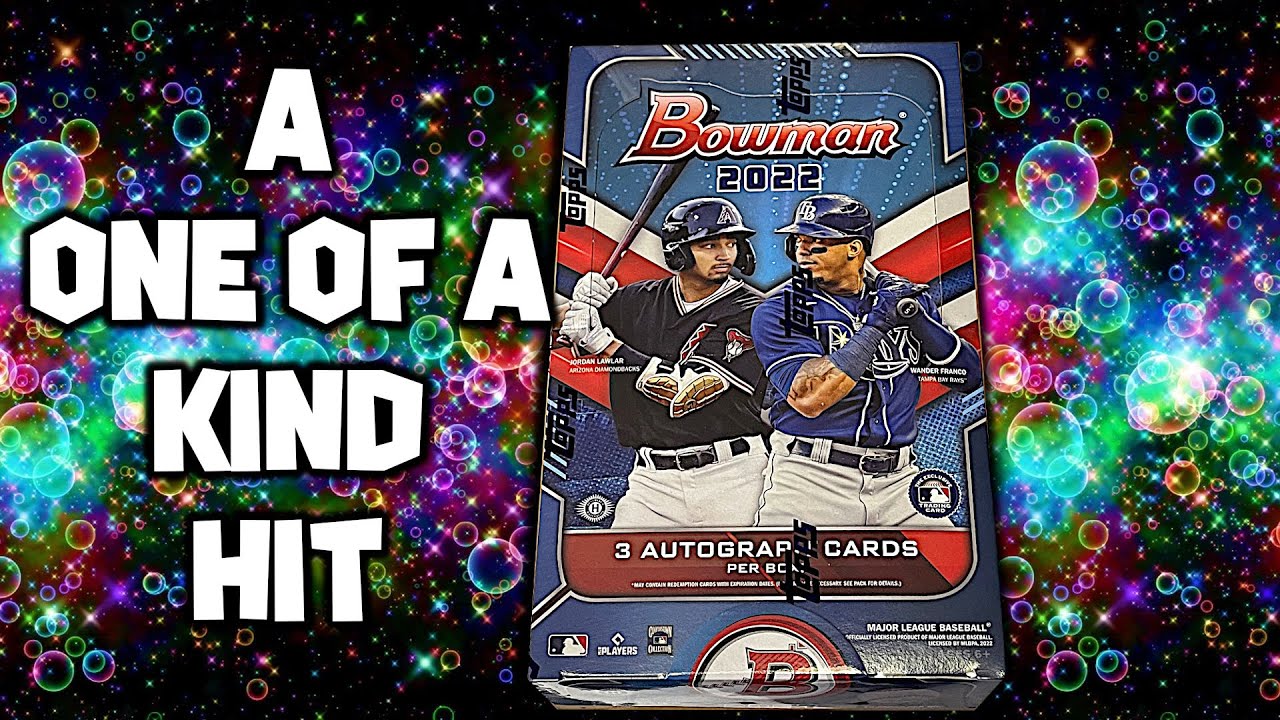 NEW RELEASE 2022 Bowman Jumbo Box Opening!!!
