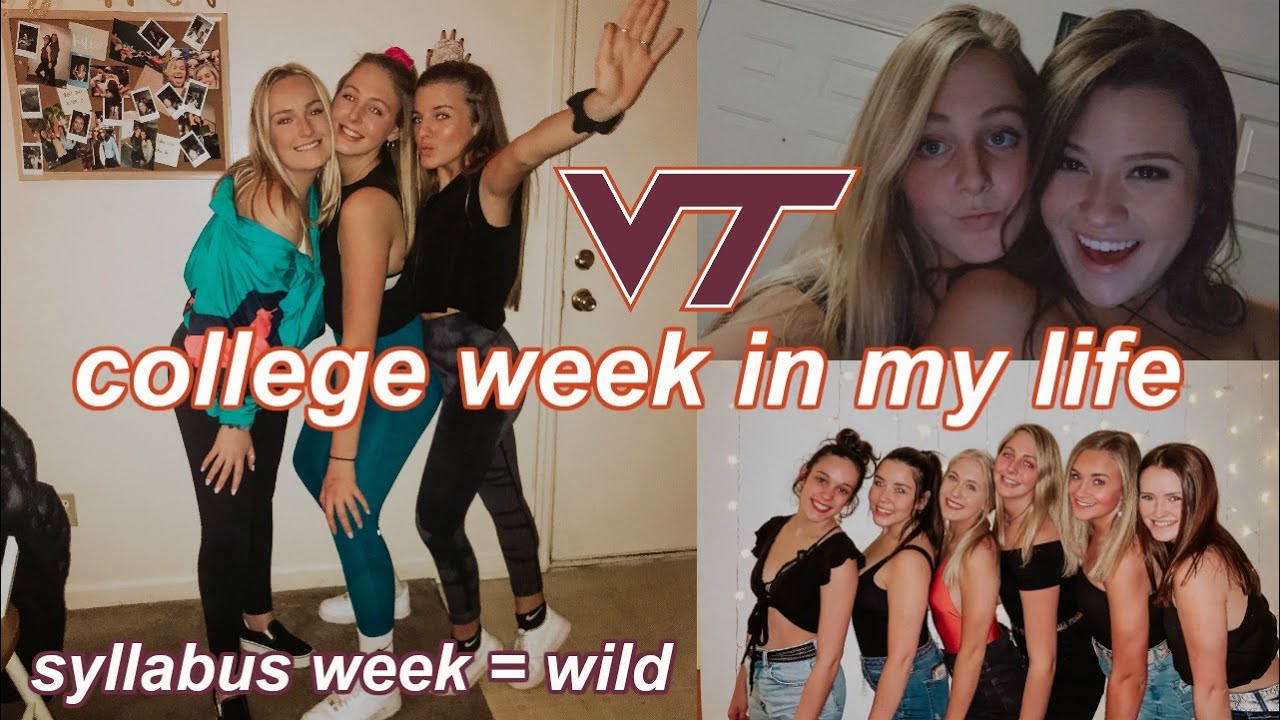 COLLEGE WEEK IN MY LIFE | Virginia Tech